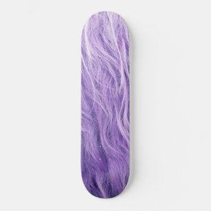 Skateboard Fourrure de vache pourpre Faux Highland #1 (fourru
