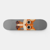 Skateboard Fox (Horz)