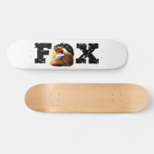 Skateboard Fox (Horz)