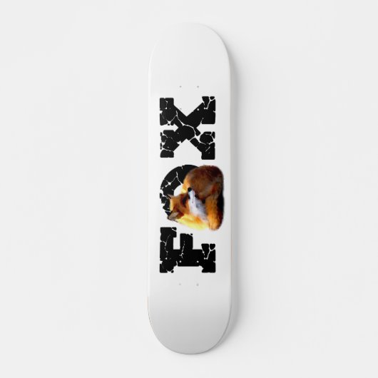 Skateboard Fox (Devant)