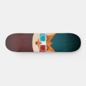 Skateboard Fox - 3D (Horz)
