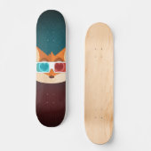 Skateboard Fox - 3D (Recto)