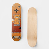 Skateboard Fox de Ninja ! Planche à roulettes (Recto)