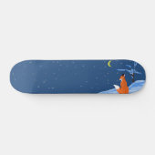 Skateboard Fox de nuit d'hiver (Horz)