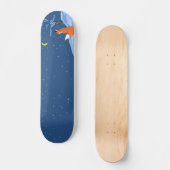 Skateboard Fox de nuit d'hiver (Recto)