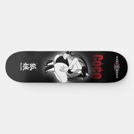 Skateboard Fox girl Coco (Horz)