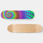 Skateboard Fractale Abstraite (Horz)