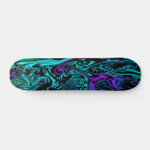 Skateboard Fractale abstraite cosmique de Digitals (Horz)