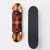 Skateboard Fractale Bronze (Recto)