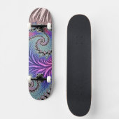 Skateboard Fractale en spirale funky (Recto)