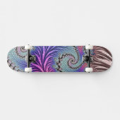Skateboard Fractale en spirale funky (Horz)