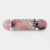Skateboard Fractale rose funky (Horz)
