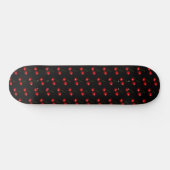 Skateboard Fraîches cerises rouges sucrées (Horz)