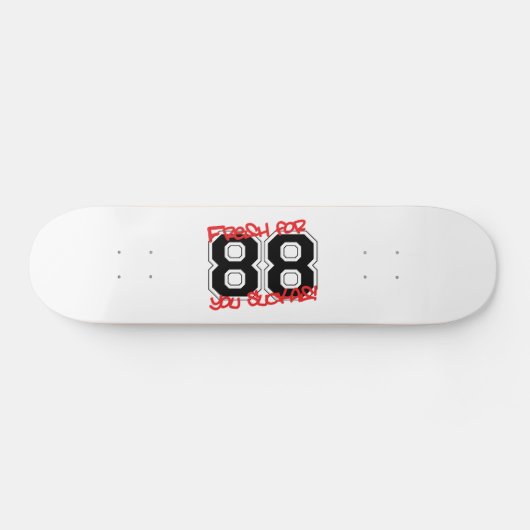 Skateboard Frais pour '88 (Horz)