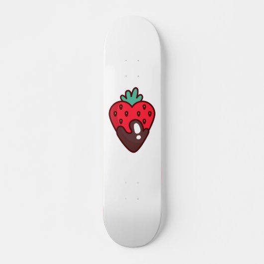 Skateboard fraise (Devant)