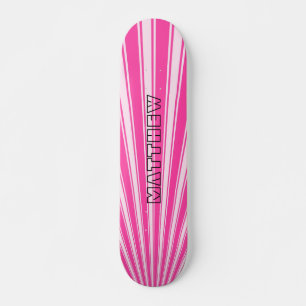 Skateboard Fraise sauvage couleur bande Motif funky