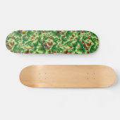 Skateboard Fraises sauvages sur miellerie (Horz)