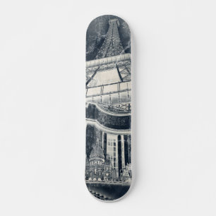 Skateboard Français inspiré