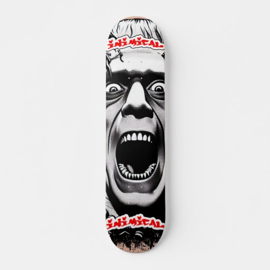 Skateboard Franky criant inimical (Devant)