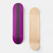 Skateboard Frappes de course Fuchsia en fibre de carbone (Recto)