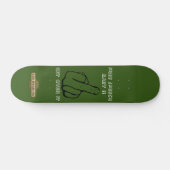 skateboard "FREE SPEECH BABY" (Horz)