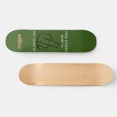 skateboard "FREE SPEECH BABY" (Horz)