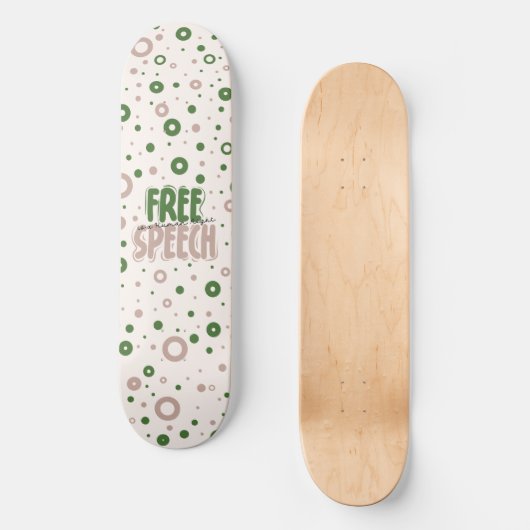 Skateboard Free Speech Is a Human Right (Recto)