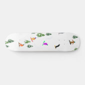 Skateboard Freeride Snowboarder Illustration de snowboard (Horz)