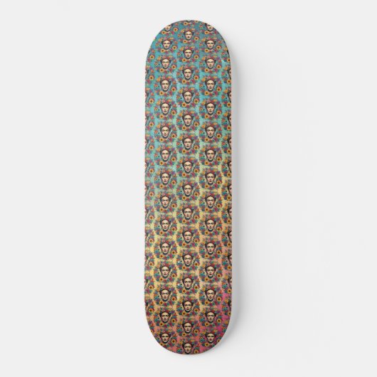 Skateboard Frida Kahlo (Recto)