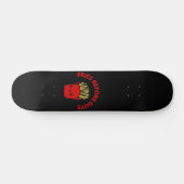 Skateboard FRIES AVANT LES GARS drôles frites pun (Horz)