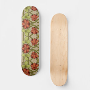 Skateboard Frieze Bordure Fond d'écran Art Nouveau