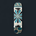 Skateboard Frise Indigo II non embellie<br><div class="desc">Décorations pour la maison</div>