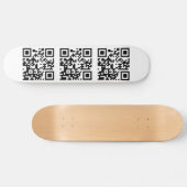 Skateboard Froehliche Weihnachten - Allemand (Horz)