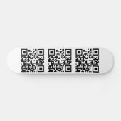 Skateboard Froehliche Weihnachten - Allemand (Horz)