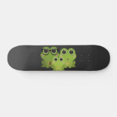 Skateboard Frog Family (Horz)