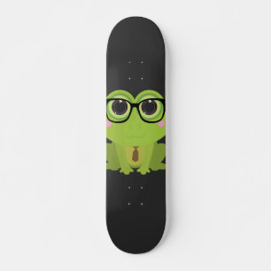 Skateboard Frog Nerd