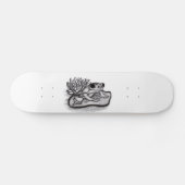 Skateboard Froggy avec Lotus Flower (Horz)