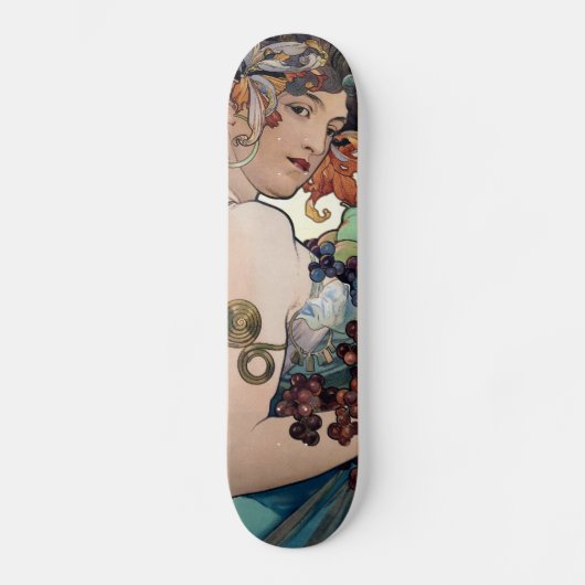 Skateboard Fruit par Alfons Mucha 1897 (Recto)