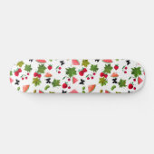 Skateboard Fruits frais sans fil Berries Aquarelle (Horz)