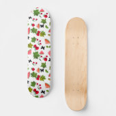 Skateboard Fruits frais sans fil Berries Aquarelle (Recto)