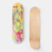 Skateboard Fruits heureux (Recto)