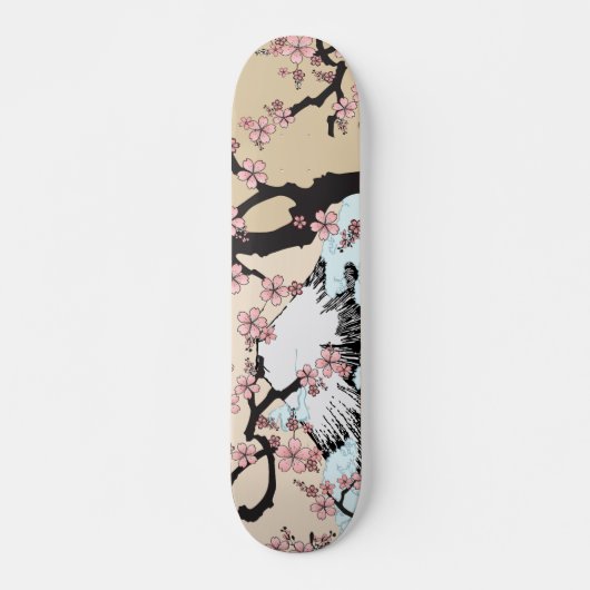 Skateboard Fuji et Sakura : (Devant)
