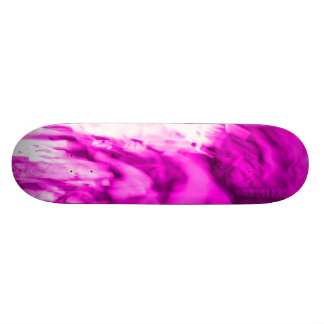 Skateboard Fumée rose AU NÉON
