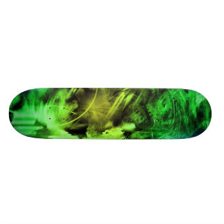 Skateboard Fumée verte