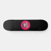 Skateboard Fun Kawaii Sushi sur skate (Horz)
