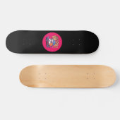 Skateboard Fun Kawaii Sushi sur skate (Horz)