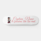Skateboard Fun Pink Girl (Horz)