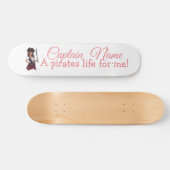 Skateboard Fun Pink Girl (Horz)