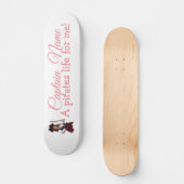 Skateboard Fun Pink Girl (Recto)
