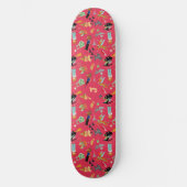 Skateboard Fun Wizard of Oz on red children's design (Recto)